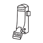 Push Pad Panic Latches