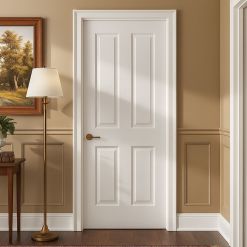 Canterbury Internal White Primed 4 Panel Door
