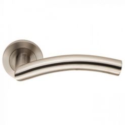 Steelworx Dresda Door Handles Satin Stainless Steel