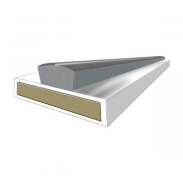 Intumescent Fire & Smoke Seal 15mm White