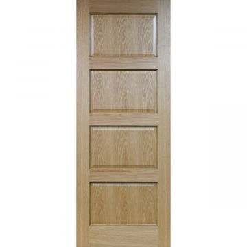 Contemporary Internal White Oak Finished Door