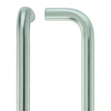 D Pull Handle 150mm Satin Stainless Steel