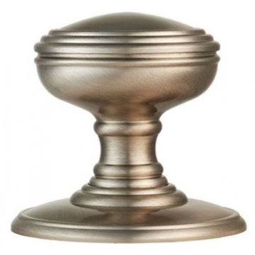 Delamain Plain Door Knobs Satin Nickel