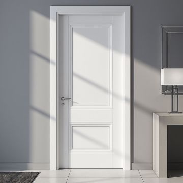Deramore Internal White Primed 2 Panel Fire Door