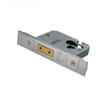 Easi-T Euro Deadlock 75mm Stainless Steel
