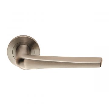 Steelworx Plaza Flat Door Handles Satin Stainless Steel