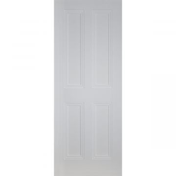 Harberton 4 Panel White Primed 1/2HR Fire Door