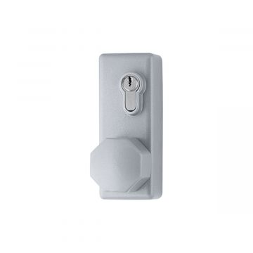 Hoppe AR885K-SE Cylinder Locking Attachment Silver