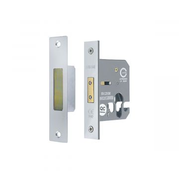 Hoppe Sashlock Case 60mm Satin Stainless Steel 