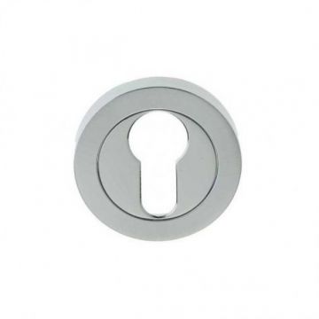 Jedo Euro Profile Escutcheons 50mm Polished Chrome 