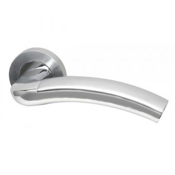Jade Handle On Rose Polished & Satin Chrome