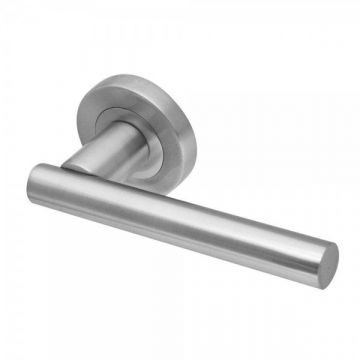 Petra Door Handles Satin Chrome