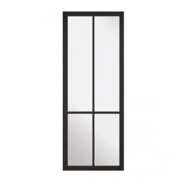 Liberty Internal Black 4L Glazed Door