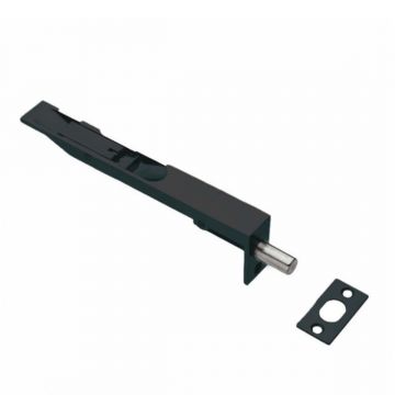 Manhattan Flush Bolt 150mm Matt Black