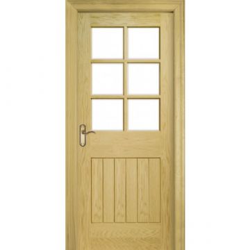 Mexicano Internal White Oak Finished Door