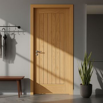 Mexicano Internal White Oak Finished Door