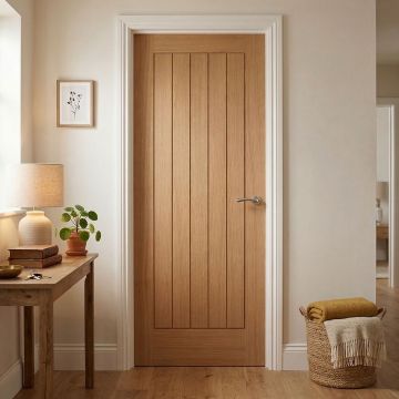 Essentials Mexicano Internal White Oak Finished Door