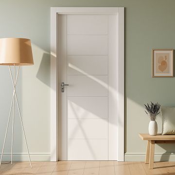 Palermo Internal White Primed Door