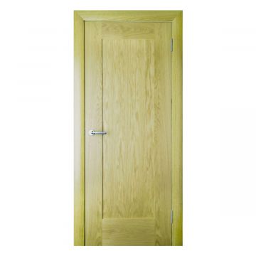 Shaker 1 Panel White Oak Fully Finished 1/2HR Fire Door 