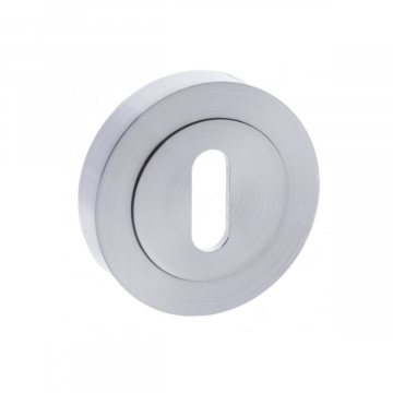Status Keyway Escutcheons Satin Chrome
