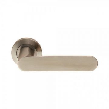 Steelworx Parigi Flat Door Handle Satin Stainless Steel