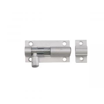 Straight Barrel Bolt 50mm Satin Anodised Aluminium 
