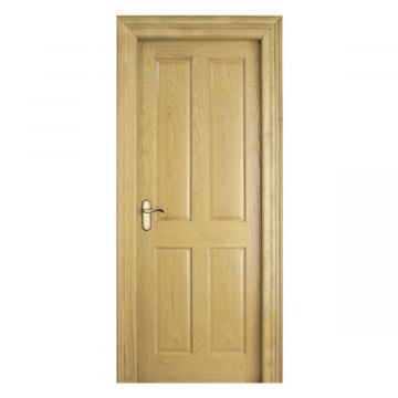 Internal White Oak 4 Panel Unfinished Door