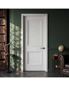 Balmoral Smooth Internal White Primed 2 Panel Door