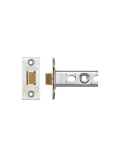 Double Sprung Tubular Latch 64mm Satin Stainless Steel