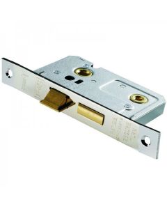 Easi T Bathroom Lock 65mm Nickel Plate