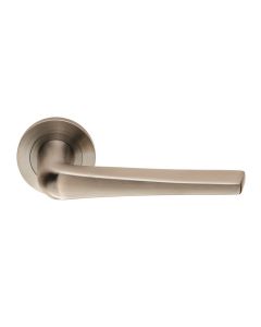 Steelworx Plaza Flat Door Handles Satin Stainless Steel