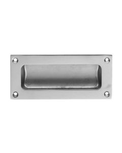 Flush Pull Handle 102mm Satin Chrome