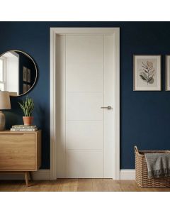 Palermo Internal White Primed 5 Panel Door