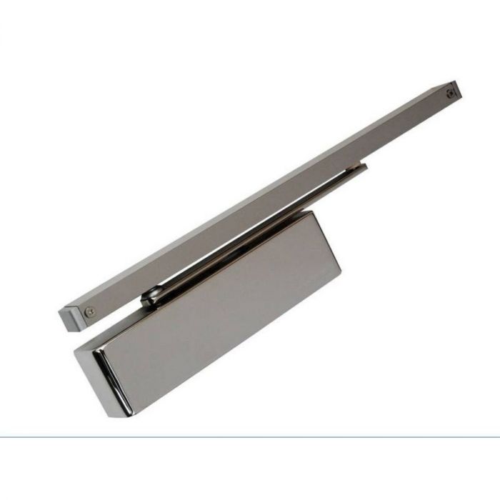 Boss TS6.224 CAM Action Overhead Door Closer Size 3 Satin Stainless Steel