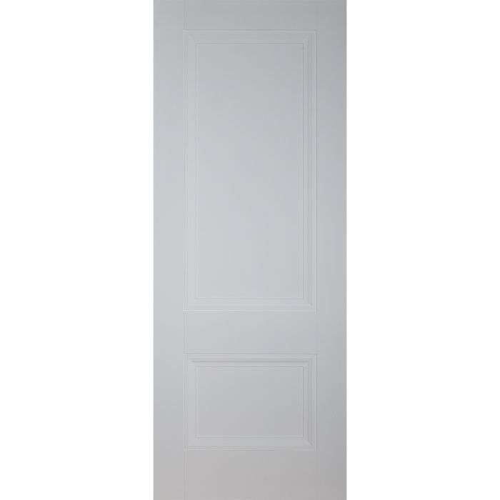 Deramore Internal White Primed 2 Panel Fire Door main product photo