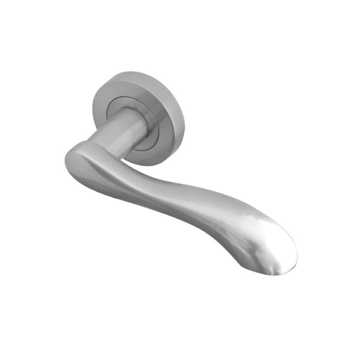 Gamma Door Handles Satin Chrome main product photo