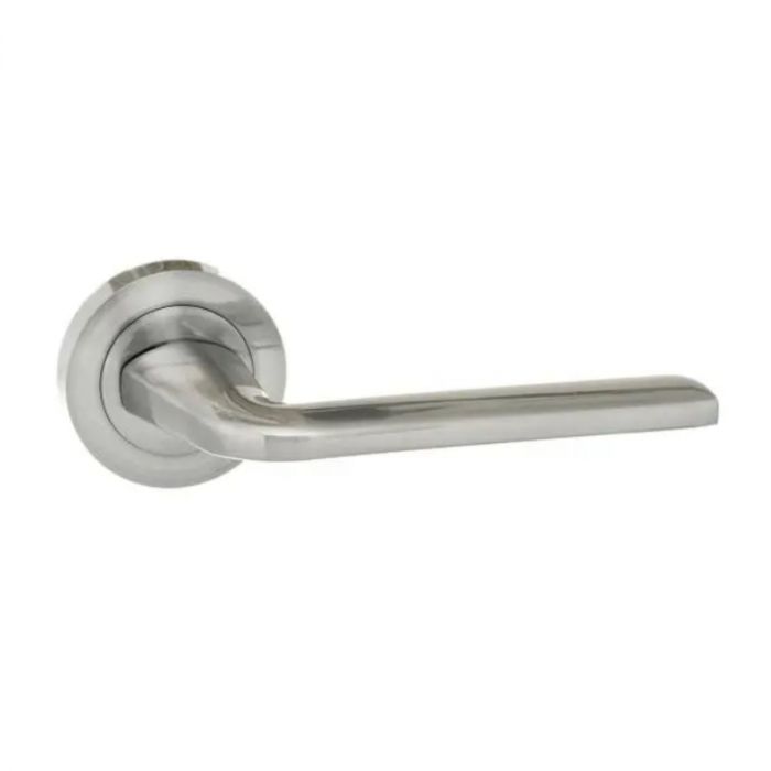 Surf Door Handle on Rose Satin Chrome main product photo