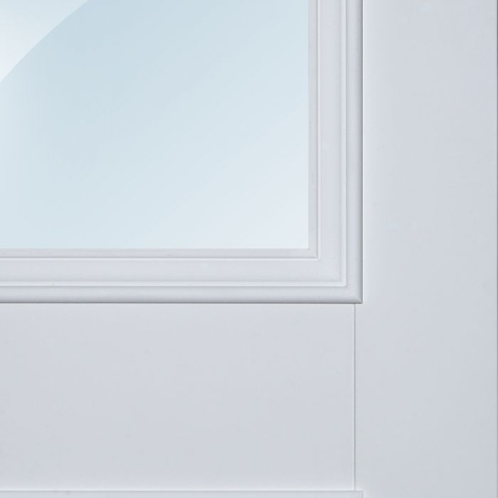 Balmoral Internal White Primed 1 Lite Clear Glazed Door main product photo
