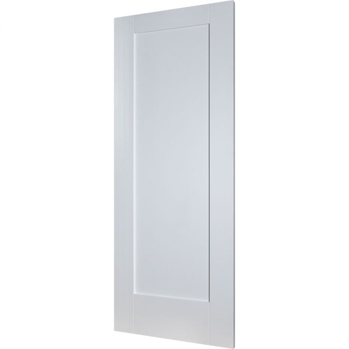 Shaker Internal White Primed 1 Panel Door main product photo
