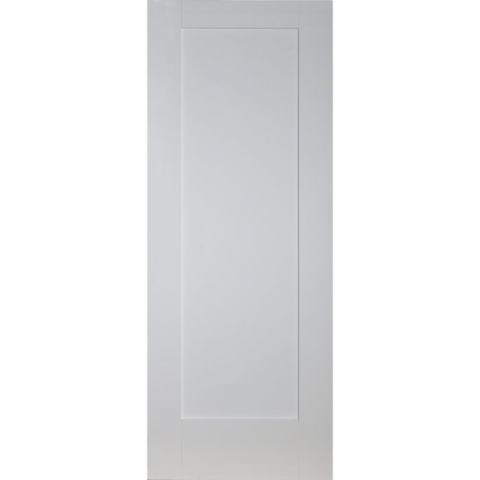 Shaker Internal White Primed 1 Panel Door main product photo